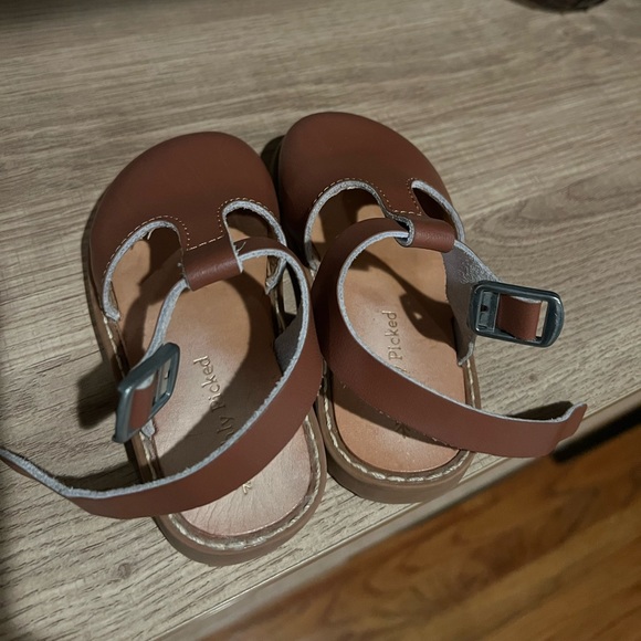 Freshly Picked Cognac Newport Clog toddler - Picture 2 of 3